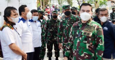 teks:IST- BAIS TNI Gelar Vaksinasi di Area Wisata Semilir