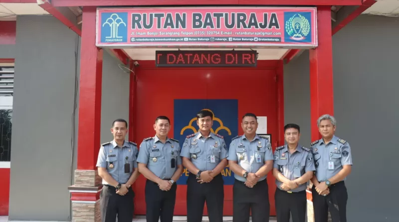 Kunjungi Rutan Baturaja, Kadivmin Kemenkumham Sumsel lakukan Monev Kinerja Administrasi
