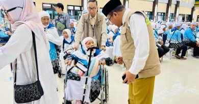 Hingga Kloter 6, Sebanyak 2.652 Jemaah Haji Embarkasi Palembang Telah Berangkat ke Tanah Suci