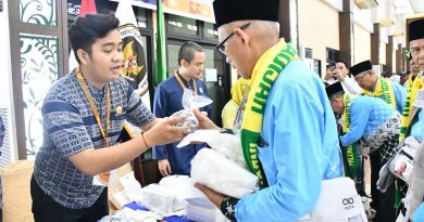 445 Jemaah Haji Kloter 11 Fase Gelombang Kedua Masuk Asrama Haji Sumsel