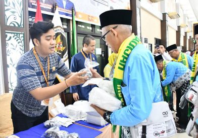 445 Jemaah Haji Kloter 11 Fase Gelombang Kedua Masuk Asrama Haji Sumsel