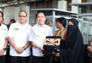 Wako Ratu Dewa dan Kejari Palembang Serahkan Gerobak Bakso untuk Eks Napiter