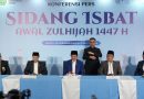 1 Zulhijjah 1447 H Jatuh pada 18 Mei 2026, Iduladha 27 Mei 2026