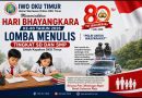 Sambut Hari Bhayangkara, IWO OKU Timur Gelar Lomba Menulis Tingkat SD dan SMP