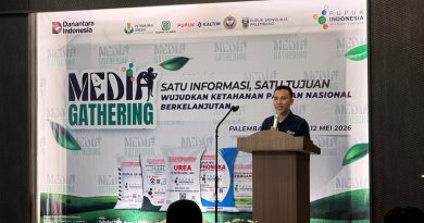 Pupuk Indonesia Berhasil Salurkan 737.125 Ton Pupuk Subsidi di Pulau Sumatera 