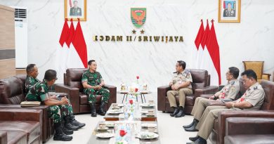 Amankan Aset Negara, Kodam II/Swj Teken Perjanjian Kerja Sama dengan BPN Provinsi Sumsel