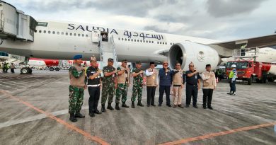 Bandara Internasional Sultan Mahmud Badaruddin II Palembang Menyambut Akhir Debarkasi Haji Tahun 1447 H / 2026 M