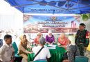 Kodam II/Sriwijaya Gelar Bhakti Kesehatan dan Bagikan Sembako di Benteng Kuto Besak Palembang