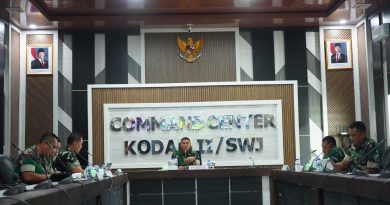 Kasdam II/Swj Terima Paparan Danrem & Dandim 0418/Palembang Terkait Pembangunan KDKMP