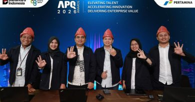 Sabet Penghargaan APQ Awards 2026, Pertamina Patra Niaga Kilang Plaju Sukses Buktikan Budaya Inovasi dan Transformasi Kinerja