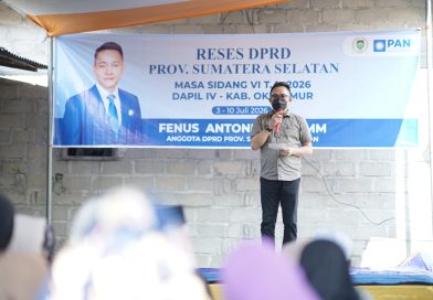 Aspirasi Menjadi Langkah Nyata, Reses Anggota DPRD Sumsel Fenus Antonius Fraksi PAN