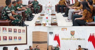 Pangdam II/Swj Terima Audiensi PT HM Sampoerna Tbk