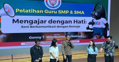 Yayasan Kusuma Bangsa Palembang Bekali Guru Seni Mengajar Pakai Hati dan Hypnoteaching