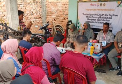 Dari Limbah Jadi Berkah, Tim PKM Fakultas Perikanan dan Kelautan UPGRIP Sulap Batang Pisang Menjadi Solusi Budidaya Ikan