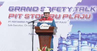 Satukan Komitmen Keselamatan, Pertamina Patra Niaga Kilang Plaju Gelar Grand Safety Talk Sukseskan Pit Stop Tahap II 2026