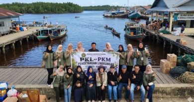 PKL Integratif dan PkM Kolaboratif Dosen dan Mahasiswa FKIP UM Palembang Program Studi Pendidikan Biologi Strata 1  “Sungsang Bersih dan Produktif”