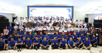 Masuki Tahun Ke-7, Thamrin Group Salurkan Beasiswa bagi 50 Putra-Putri Karyawan