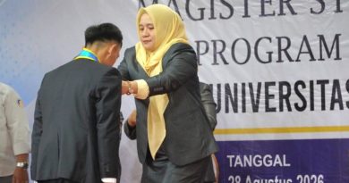 Komitmen dan Konsisten Cetak Magister Berkualitas, PPs UPGRIP Yudisium 165 Magister Baru