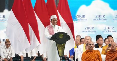 Apresiasi Tokoh Agama di Zikir dan Doa Kebangsaan, Menag Bicara Kerukunan Modal Pembangunan