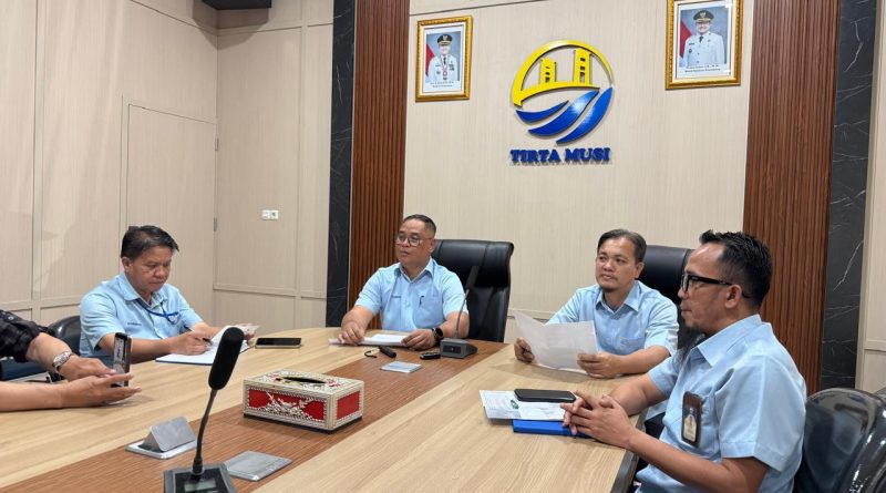 PDAM Tirta Musi Stop Aliri 5 Agustus, Lakukan Pemeliharaan Reservoir di IPAL Sungai Lais