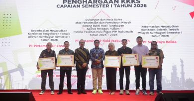 SKK Migas Berikan Penghargaan Kepada KKKS, Apresiasi Capaian Hulu Migas Wilayah Sumbagsel