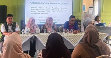 PkM Kolaboratif PPG FKIP UMPalembang dan Sekolah Mitra SMPN 5 Palembang