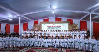 Pengukuhan Paskibra Kota Palembang 2026