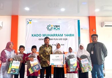 Kado Muharram 1448 H, YBM PLN UID S2JB Ajak Anak Yatim Tumbuh Berprestasi