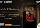BNI Hadirkan Akses Eksklusif Menikmati Andrea Bocelli “Romanza” di Indonesia