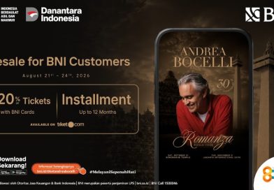 BNI Hadirkan Akses Eksklusif Menikmati Andrea Bocelli “Romanza” di Indonesia