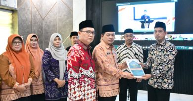 Gelorakan Gerakan Gema Selawat Kebangsaan, Kanwil Kemenag Sumsel Peringati Maulid Nabi 1448H