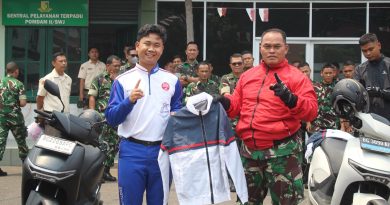 Gaungkan Budaya Cari Aman, Honda Sumsel Berkolaborasi Bersama Kodam II Sriwijaya
