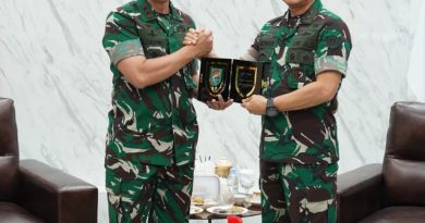 Pangdam II/Sriwijaya Terima Audiensi Tim Pokja Bidang Ilpengtek TNI
