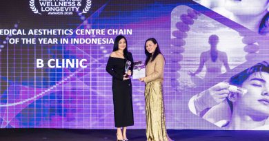 Titi Kamal Wakili B Clinic di GlobalHealth Asia-Pacific Aesthetics, Wellness & Longevity Awards 2026 yang Berbasis di Singapura
