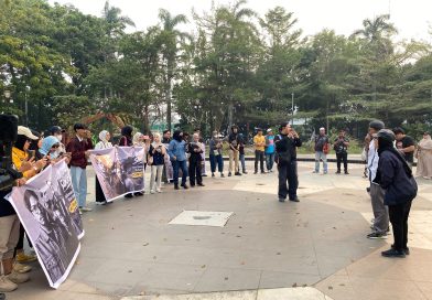 Jurnalis Palembang dan Sumsel Doa Bersama untuk Sejawat Jurnalis yang Hilang saat Liputan Erupsi Anak Krakatau