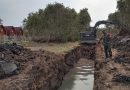 Pembangunan Kanal dan Tanggul di Tanjung Seteko Perkuat Pencegahan Karhutla di Ogan Ilir