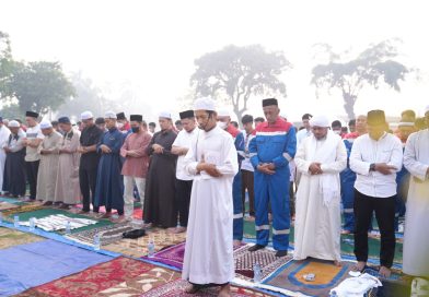 Kilang Plaju Satukan Doa dan Ikhtiar Lahir Batin melalui Sholat Istisqa di Tengah Kemarau
