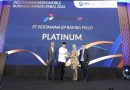 Tumbuh Bersama Masyarakat dan Lingkungan, Pertamina EP Ramba Raih Penghargaan Platinum IRBA dan ENSIA 2026
