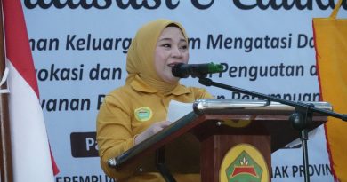 Lidyawati Cik Ujang Dorong Perempuan Sumsel Perkuat Ketahanan Keluarga Hadapi Dampak Kabut Asap Karhutla