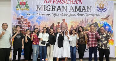 Komisi KP, JPIC, dan JPR Dehonian Keuskupan Agung Palembang Gelar Sarasehan Migran Aman di Palembang, Bentengi Orang Muda dari Perbudakan Modern