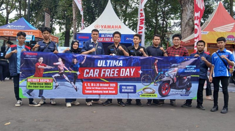 ULTIMA Car Free Day Hadirkan Ruang Aktivitas Minggu Pagi bagi Masyarakat Palembang