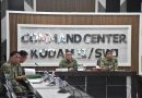Irdam II/Swj Pimpin Rapat Tindak Lanjut Pembangunan Ulang Jembatan Garuda di Wilayah Kodam II/Swj
